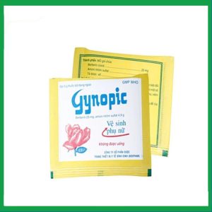 Thuốc bột dùng ngoài Gynopic phòng và trị bệnh viêm âm đạo, viêm tử cung (5g)