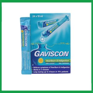 Nhà Thuốc Đa Phúc - Hỗn dịch Gaviscon Reckitt Benckiser xanh điều trị trào ngược dạ dày, thực quản (24 gói x 10ml) 2 Nhà Thuốc Đa Phúc - Gaviscon xanh 1