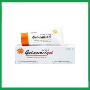 Thuốc Gelacmeigel điều trị mụn mủ viêm, các bệnh nhiễm khuẩn ngoài da (15g)