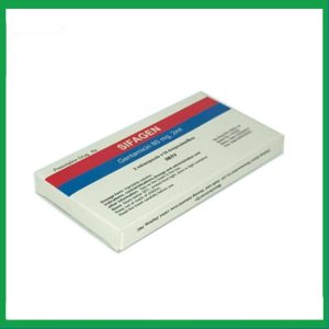 Dung dịch tiêm Gentamicin 80mg/2ml Sifagen điều trị nhiễm khuẩn nặng (10 ống x 2ml)