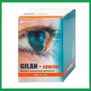 Dung dịch nhỏ mắt Gilan Comfort 0.4ml điều trị khô mắt, hội chứng Stevens Johnson (30 ống)