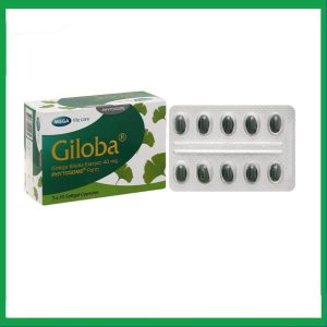 Thuốc Giloba 40mg MEGA We care điều trị suy tuần hoàn não (3 vỉ x 10 viên)