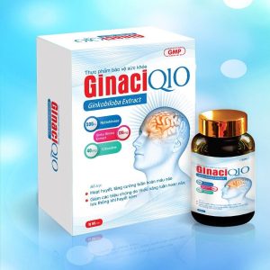 Nhà Thuốc Đa Phúc - GinaciQ10 - Hỗ trợ tăng cường lưu thông tuần hoàn não, giảm đau đầu, mất ngủ (Lọ 60 viên) 3 Nhà Thuốc Đa Phúc - GinaciQ10
