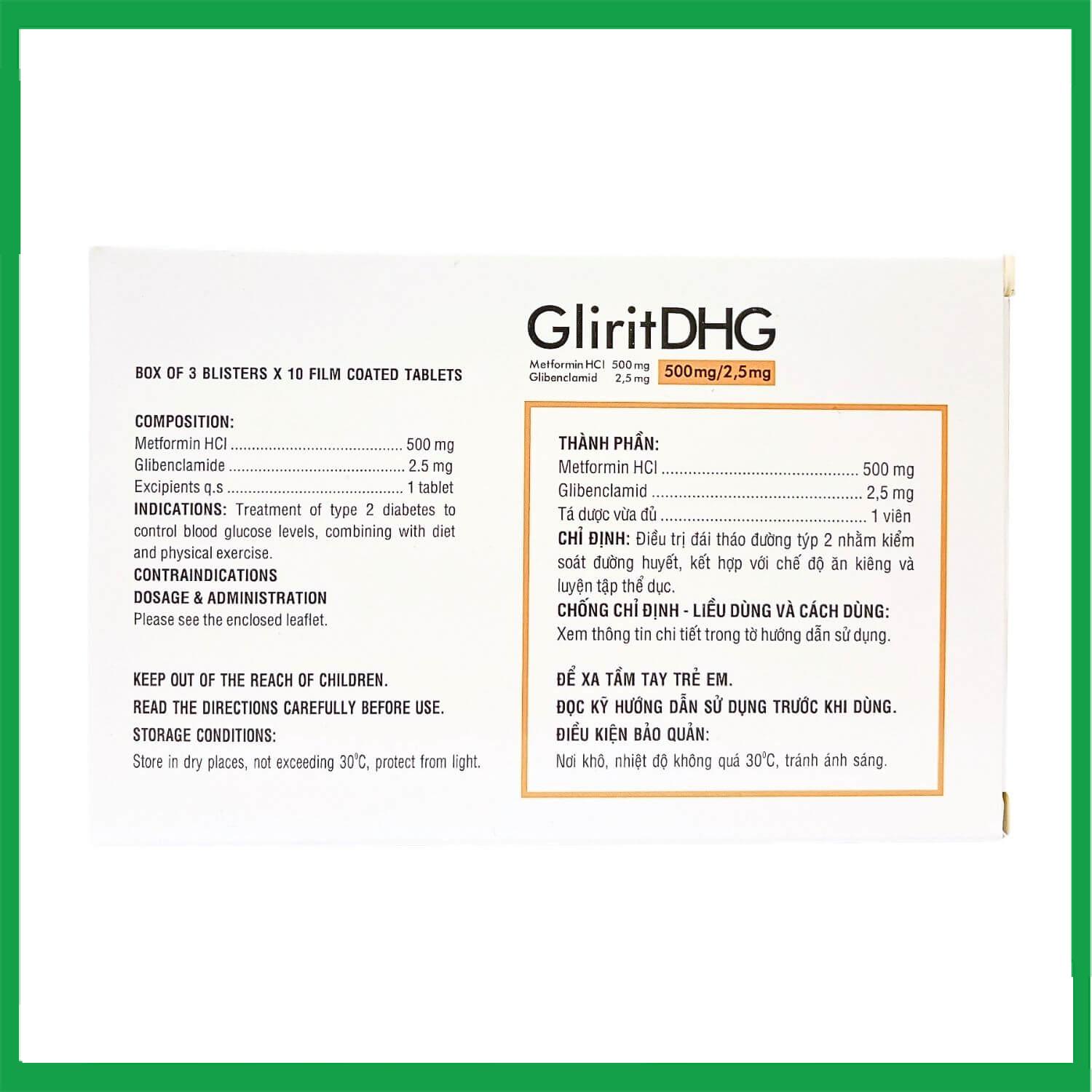 Glirit-500-2.5-2.jpg Nhà Thuốc Đa Phúc - Glirit 500 2.5 2