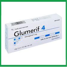 Thuốc Glumerif 4 DHG điều trị bệnh đái tháo đường tuýp 2 (3 vỉ x 10 viên)