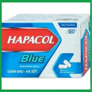 Thuốc Hapacol Blue 500 DHG điều trị đau đầu, đau nửa đầu