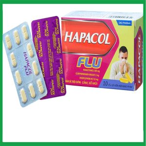 Hapacol Flu điều trị cảm lạnh, cảm cúm