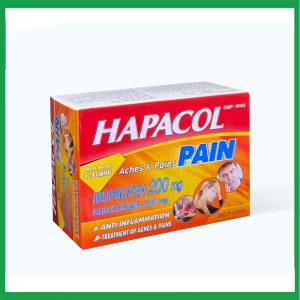 Hapacol Pain giảm đau, hạ sốt từ nhẹ đến trung bình