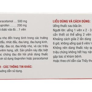 Nhà Thuốc Đa Phúc - Hapacol Pain giảm đau, hạ sốt từ nhẹ đến trung bình 1 Nhà Thuốc Đa Phúc - Hapacol pain1