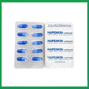 Nhà Thuốc Đa Phúc - Thuốc Hapenxin Capsules DHG điều trị nhiễm khuẩn (10 vỉ x 10 viên) 1 Nhà Thuốc Đa Phúc - Hapenxin 500mg 1