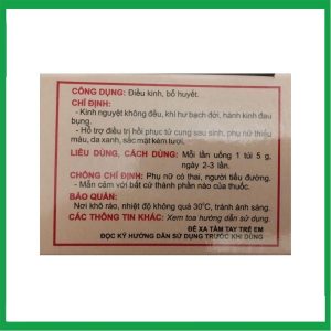 Nhà Thuốc Đa Phúc - Hoan dieu kinh bo huyet 1