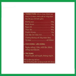 Nhà Thuốc Đa Phúc - Hoat huyet thong mach Phuc Hung 250ml 2