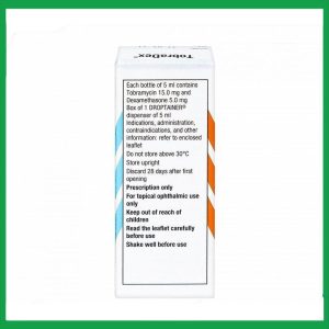 Nhà Thuốc Đa Phúc - Hỗn dịch nhỏ mắt Tobradex điều trị tình trạng viêm ở mắt 2 Nhà Thuốc Đa Phúc - Hon dich nho mat Tobradex dieu tri tinh trang viem o mat 3