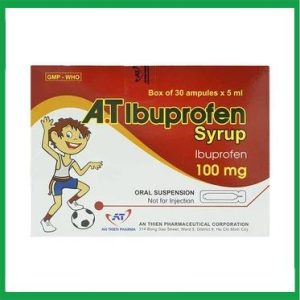 Siro A.T Ibuprofen 100mg giảm đau, kháng viêm, hạ sốt