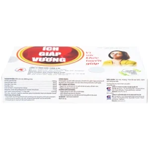 Nhà Thuốc Đa Phúc - Viên uống Ích Giáp Vương Á Âu hỗ trợ giảm sự tiến triển của bướu cổ lành tính (3 vỉ x 10 viên) 2 Nhà Thuốc Đa Phúc - Ich Giap Vuong 1