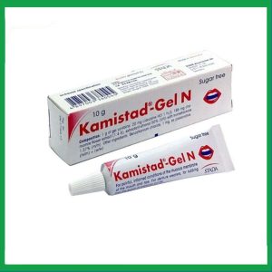 Nhũ tương Kamistad-Gel N Stada điều trị viêm, đau ở niêm mạc miệng và môi (10g)