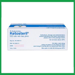 Nhà Thuốc Đa Phúc - Thuốc Ketosteril Fresenius Kabi phòng ngừa và điều trị suy thận mạn (5 vỉ x 20 viên) 2 Nhà Thuốc Đa Phúc - Ketosteril 3