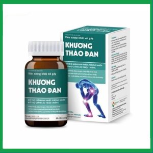Viên xương khớp Khương Thảo Đan hỗ trợ làm trơn khớp và phục hồi sụn khớp (30 viên)