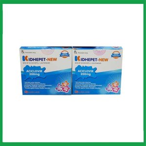 Thuốc Kidhepet new - Thuốc điều trị Zona và thuỷ đậu hiệu quả (Hộp 20 gói)