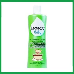 Sữa tắm gội Body And Hair Wash Lactacyd Baby Extra Milky 500ml