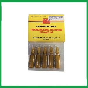 Nhà Thuốc Đa Phúc - Thuốc tiêm Lisanolona 80mg/2ml Lisapharma điều trị dị ứng, hen suyễn, viêm mũi dị ứng (5 ống) 1 Nhà Thuốc Đa Phúc - Lisanolona 2