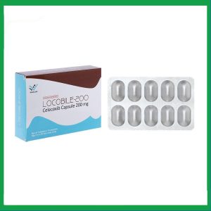 Viên nang cứng Locobile-200 Windlas Biotech điều trị thoái hóa khớp, viêm khớp dạng thấp (3 vỉ x 10 viên)