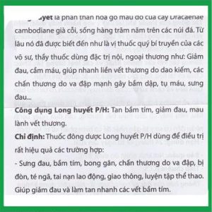 Nhà Thuốc Đa Phúc - Long Huyet 5