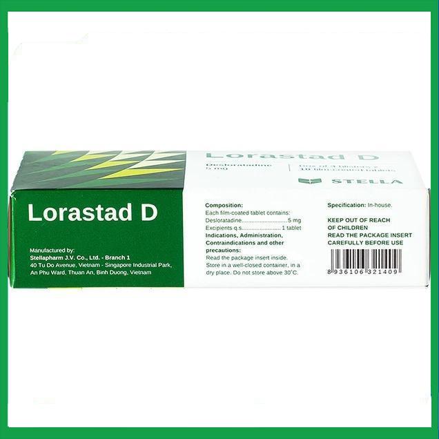 Lorastad-D-5mg-2.jpg Nhà Thuốc Đa Phúc - Lorastad D 5mg 2