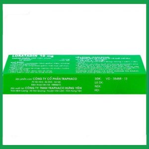 Nhà Thuốc Đa Phúc - Loratadin 10mg Traphaco 2