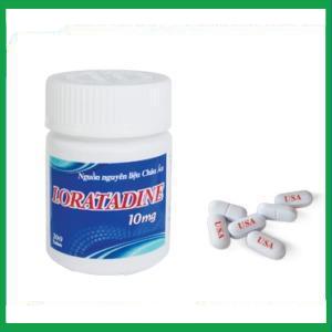 Thuốc chống dị ứng Loratadine 10mg NIC ( Lọ 200 viên)