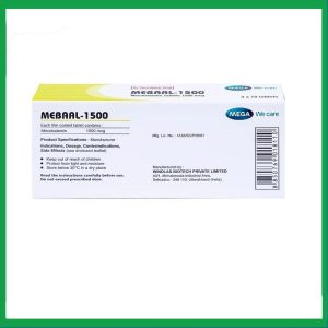 Nhà Thuốc Đa Phúc - Viên nén Mebaal-1500 MEGA We Care điều trị các bệnh lý thần kinh ngoại biên (3 vỉ x 10 viên) 2 Nhà Thuốc Đa Phúc - Mebaal 1500 2
