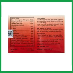 Nhà Thuốc Đa Phúc - Mebiomin ginseng 1