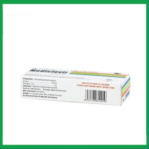 Nhà Thuốc Đa Phúc - Thuốc mỡ tra mắt Mediclovir 3% điều trị viêm giác mạc (5g) 1 Nhà Thuốc Đa Phúc - Mediclovir 2