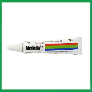 Nhà Thuốc Đa Phúc - Thuốc mỡ tra mắt Mediclovir 3% điều trị viêm giác mạc (5g) 2 Nhà Thuốc Đa Phúc - Mediclovir 3