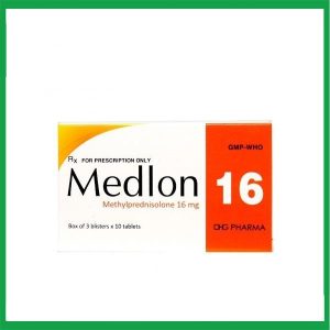 Thuốc kháng viêm Medlon 16