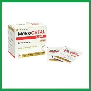 Mekocefal 250 điều trị nhiễm khuẩn (30 gói x 2g)
