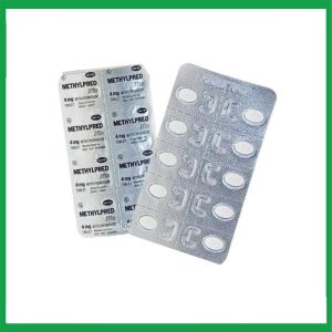 Nhà Thuốc Đa Phúc - Methylpred-NIC 4mg kháng viêm, điều trị viêm khớp dạng thấp, lupus ban đỏ hệ thống (Hộp 3 vỉ x 10 viên 2 Nhà Thuốc Đa Phúc - Methylpred NIC 4mg 1
