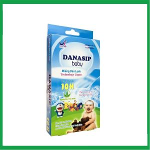 Miếng dán hạ sốt DANASIP Baby (Hộp 6 miếng)