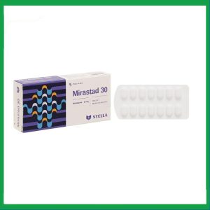 Viên nén Mirastad 30 Stella điều trị trầm cảm, duy trì cân bằng tinh thần (2 vỉ x 14 viên)
