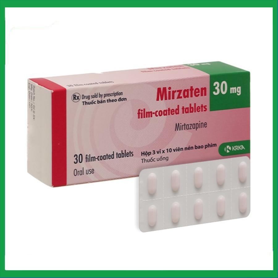 Mirzaten-30mg.jpg Nhà Thuốc Đa Phúc - Mirzaten 30mg
