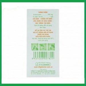 Nhà Thuốc Đa Phúc - Bột uống Mitux 200mg DHG làm loãng chất nhầy đường hô hấp 1 Nhà Thuốc Đa Phúc - Mitux 200mg3