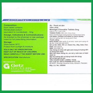 Nhà Thuốc Đa Phúc - Montiget 5mg3