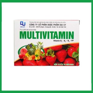Multivitamin Đại Uy bổ sung các loại vitamin cho cơ thể (Hộp 100 viên.)