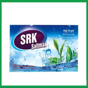 Muối rửa mũi SRK Saltmax - Hỗ trợ làm sạch mũi, giảm triệu chứng viêm xoang (Hộp 30 gói muối)