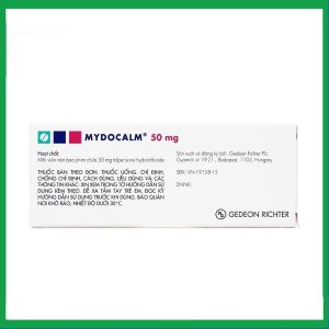Nhà Thuốc Đa Phúc - Viên nén Mydocalm 50mg điều trị triệu chứng co cứng cơ sau đột quỵ (3 vỉ x 10 viên) 2 Nhà Thuốc Đa Phúc - Mydocalm 50mg 3