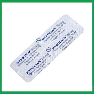 Nhà Thuốc Đa Phúc - Viên nén Mydocalm 50mg điều trị triệu chứng co cứng cơ sau đột quỵ (3 vỉ x 10 viên) 3 Nhà Thuốc Đa Phúc - Mydocalm 50mg
