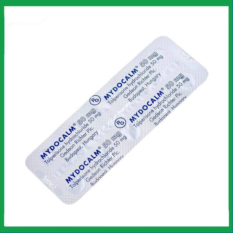 Mydocalm-50mg.jpg Nhà Thuốc Đa Phúc - Mydocalm 50mg