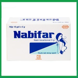 Thuốc bột Nabifar dùng vệ sinh phụ nữ (10 gói x 5g)