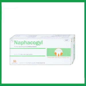 Thuốc Naphacogyl điều trị nhiễm trùng răng miệng (2 vỉ x 10 viên)