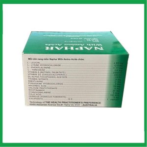 Nhà Thuốc Đa Phúc - Thuốc bổ sung vitamin Naphar With Amino Acids hộp 10 vỉ x 15 viên 2 Nhà Thuốc Đa Phúc - Naphar with Amino Acids 2
